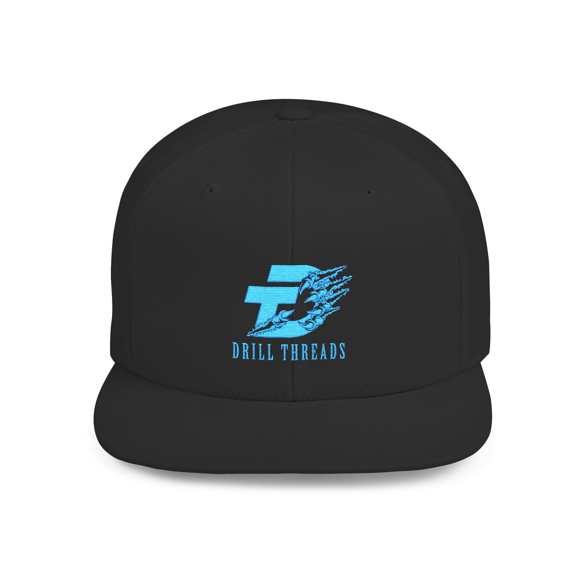 Flat Bill Snapback - Thrill Threads Retro Racing Logo Cap